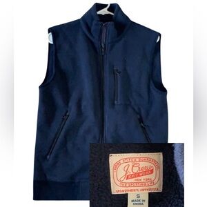 Vintage J Crew Knitwear “The Sporting Life” Full Zip Vest 1990s catalog